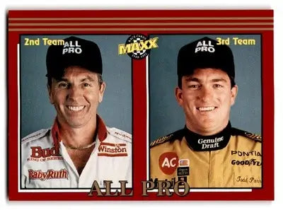 1992 Maxx (Red) #243 Darrell Andrews/ Todd Parrott - Racing Card Single
