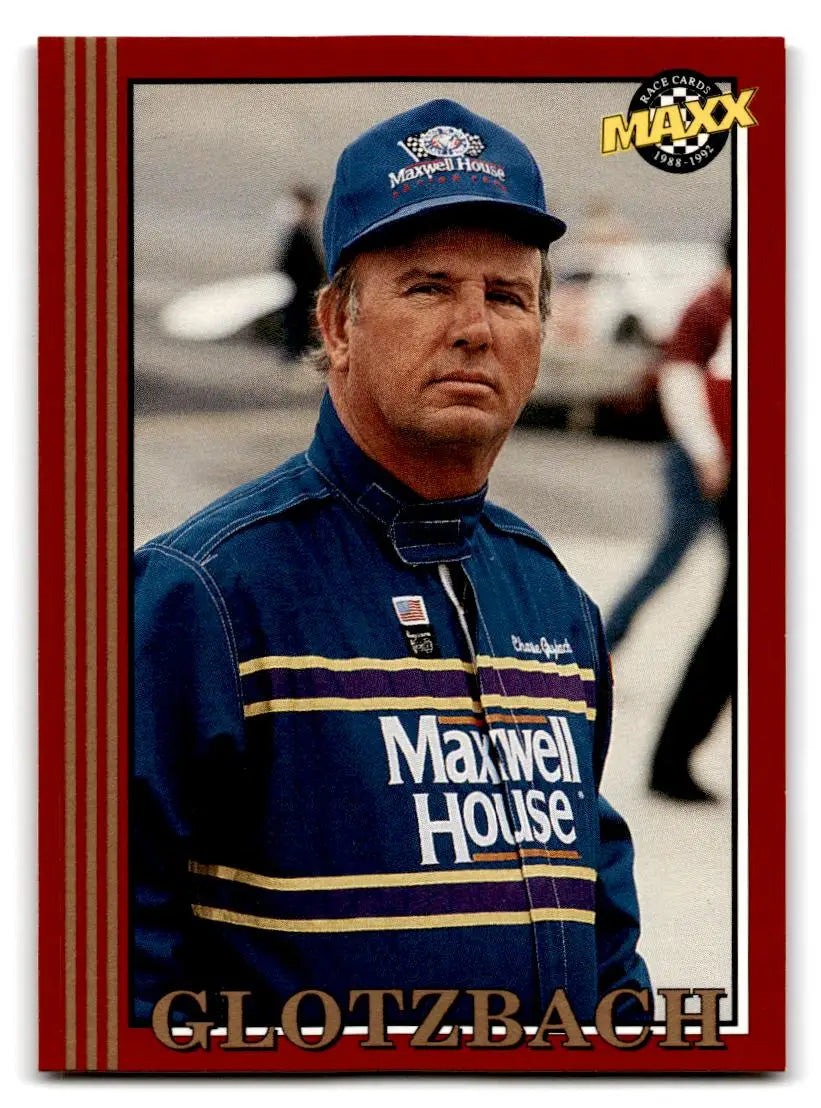 1992 Maxx (Red) #76 Charlie Glotzbach - Racing Card Single