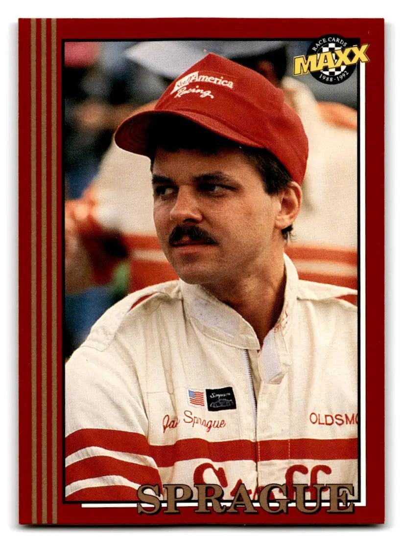 1992 Maxx (Red) #80 Jack Sprague - Racing Card Single