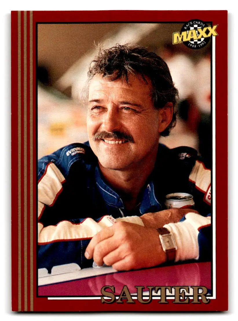 1992 Maxx (Red) #89 Jim Sauter - Racing Card Single