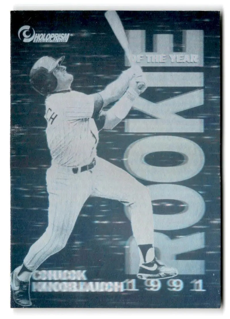 1992 MJB Holographics Holoprisms Chuck Knoblauch #R/1 Chuck Knoblauch - Baseball Card Single