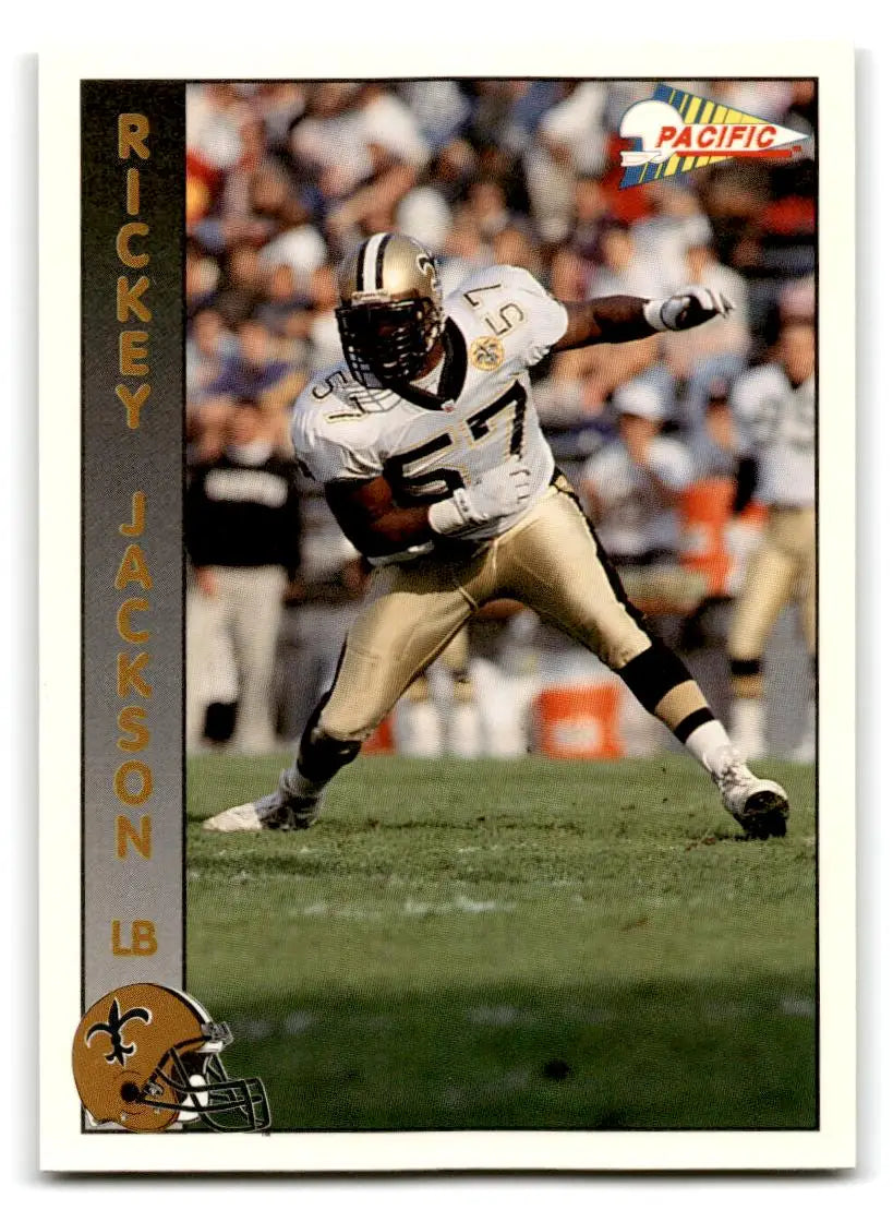 1992 Pacific #205 Rickey Jackson - Football Card Single