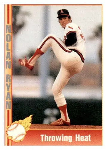 Nolan Ryan baseball card from 1992 Pacific Ryan Texas Express II series