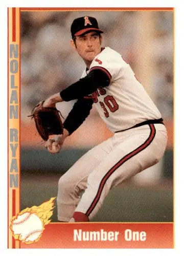 1992 Pacific Ryan Texas Express II #130 Number One California Angels ID:63067 - Baseball Card Single