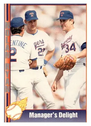 1992 Pacific Ryan Texas Express II #204 Manager’s Delight Texas Rang ID:63039 - Baseball Card Single