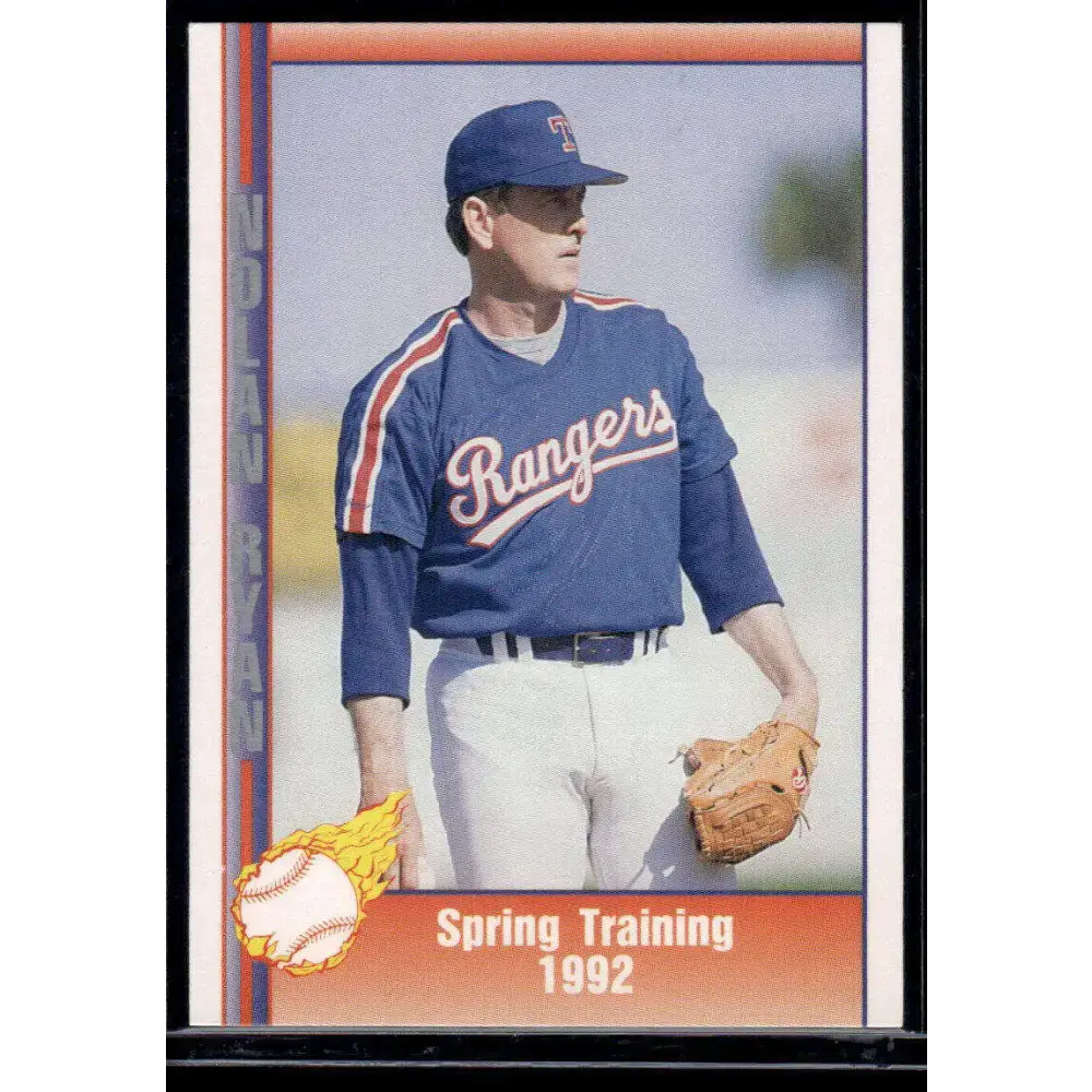 1992 Pacific Ryan Texas Express II #218 Spring Training 1992 Texas Rangers NM-MT Baseball Card - Baseball Card Single