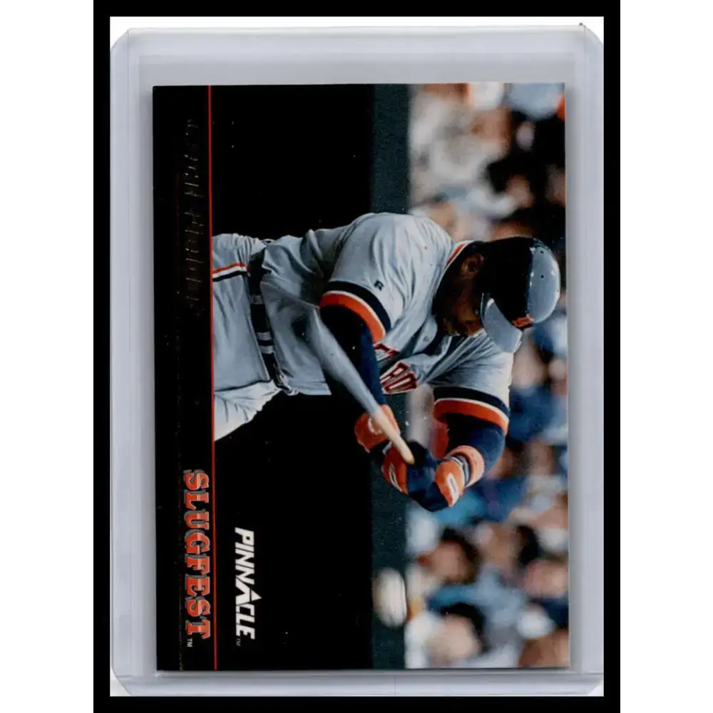 1992 Pinnacle #1 Cecil Fielder NM-MT Detroit Tigers Baseball Card - Baseball Card Single
