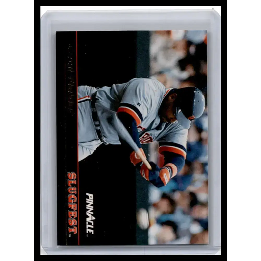 1992 Pinnacle #1 Cecil Fielder NM-MT Detroit Tigers Baseball Card - Baseball Card Single