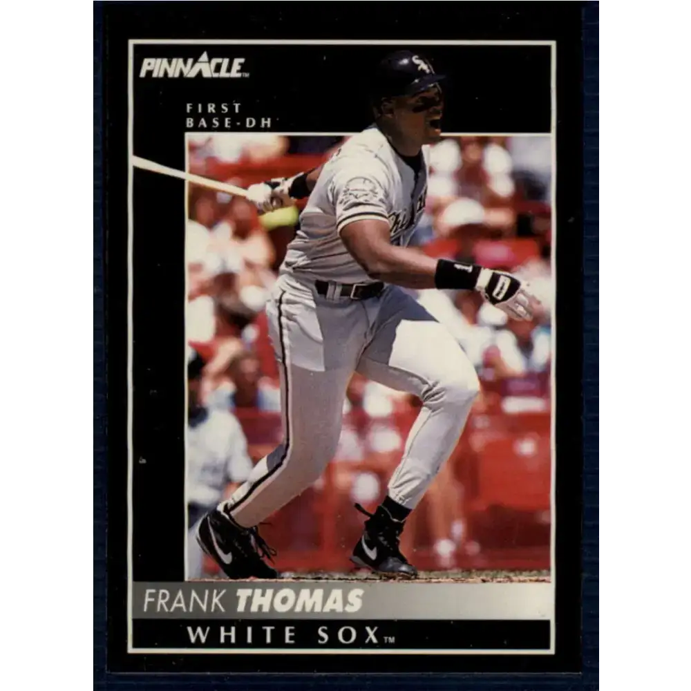 1992 Pinnacle #1 Frank Thomas EX Chicago White Sox Baseball Card - Baseball Card Single