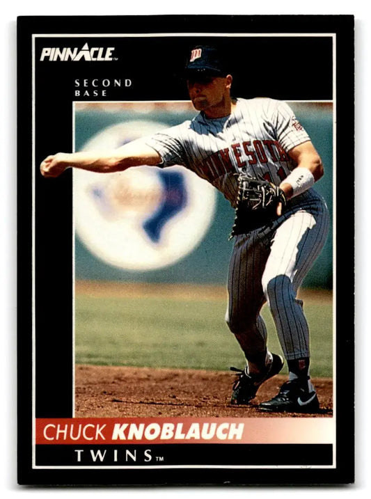 1992 Pinnacle #119 Chuck Knoblauch - Baseball Card Single