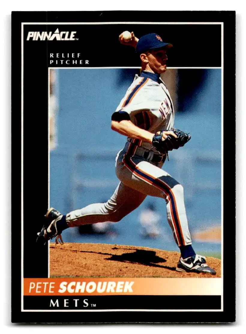 1992 Pinnacle #141 Pete Schourek - Baseball Card Single