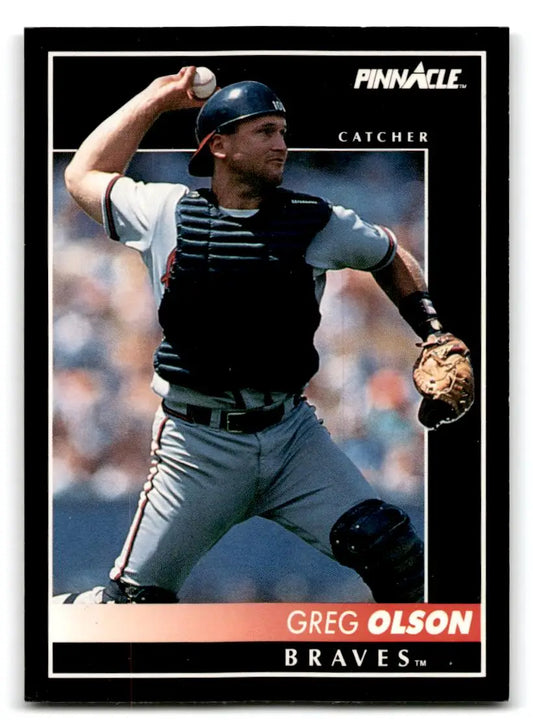 1992 Pinnacle #149 Greg Olson - Baseball Card Single