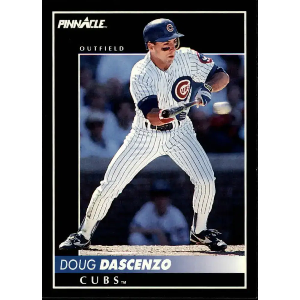 1992 Pinnacle #160 Doug Dascenzo EX Chicago Cubs Baseball Card - Baseball Card Single