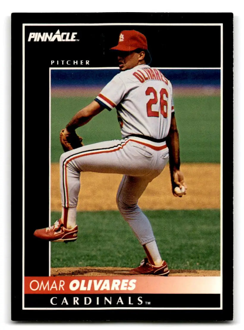 1992 Pinnacle #186 Omar Olivares - Baseball Card Single