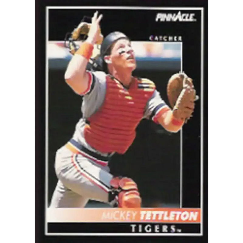 1992 Pinnacle #226 Mickey Tettleton EX Detroit Tigers Baseball Card - Baseball Card Single
