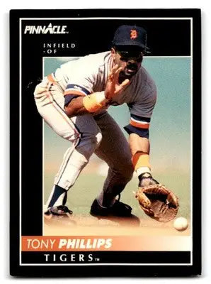 1992 Pinnacle #243 Tony Phillips - Baseball Card Single