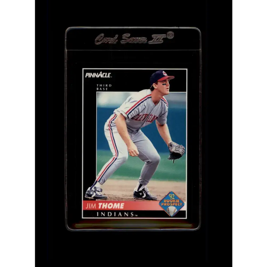 1992 Pinnacle #247 Jim Thome EX Cleveland Indians Baseball Card - Baseball Card Single