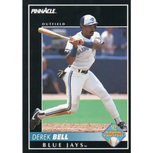 1992 Pinnacle #250 Derek Bell EX Toronto Blue Jays Baseball Card - Baseball Card Single