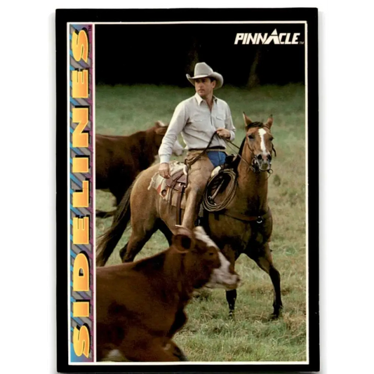 1992 Pinnacle #294 Nolan Ryan EX Texas Rangers Baseball Card Image 1