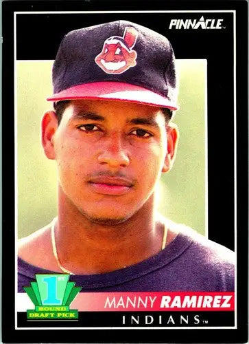 1992 Pinnacle #295 Manny Ramirez NM-MT RC Rookie Indians ID:81250 - Baseball Card Single