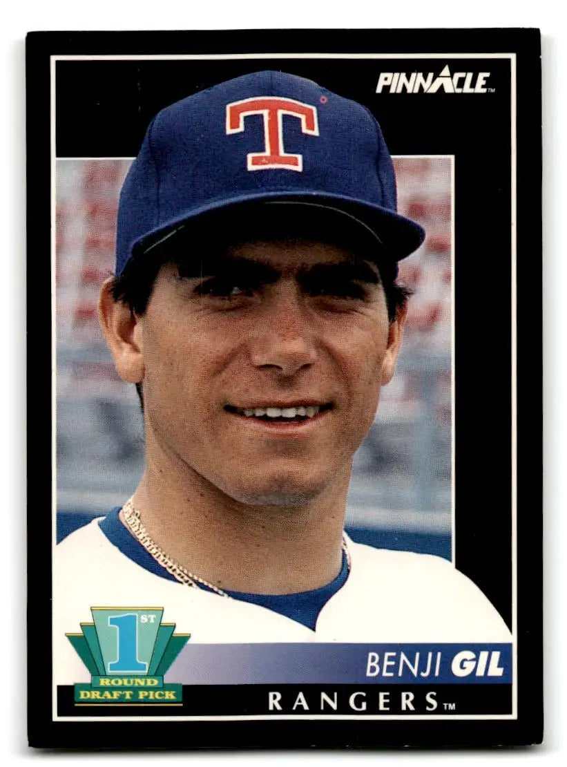 1992 Pinnacle #302 Benji Gil - Baseball Card Single