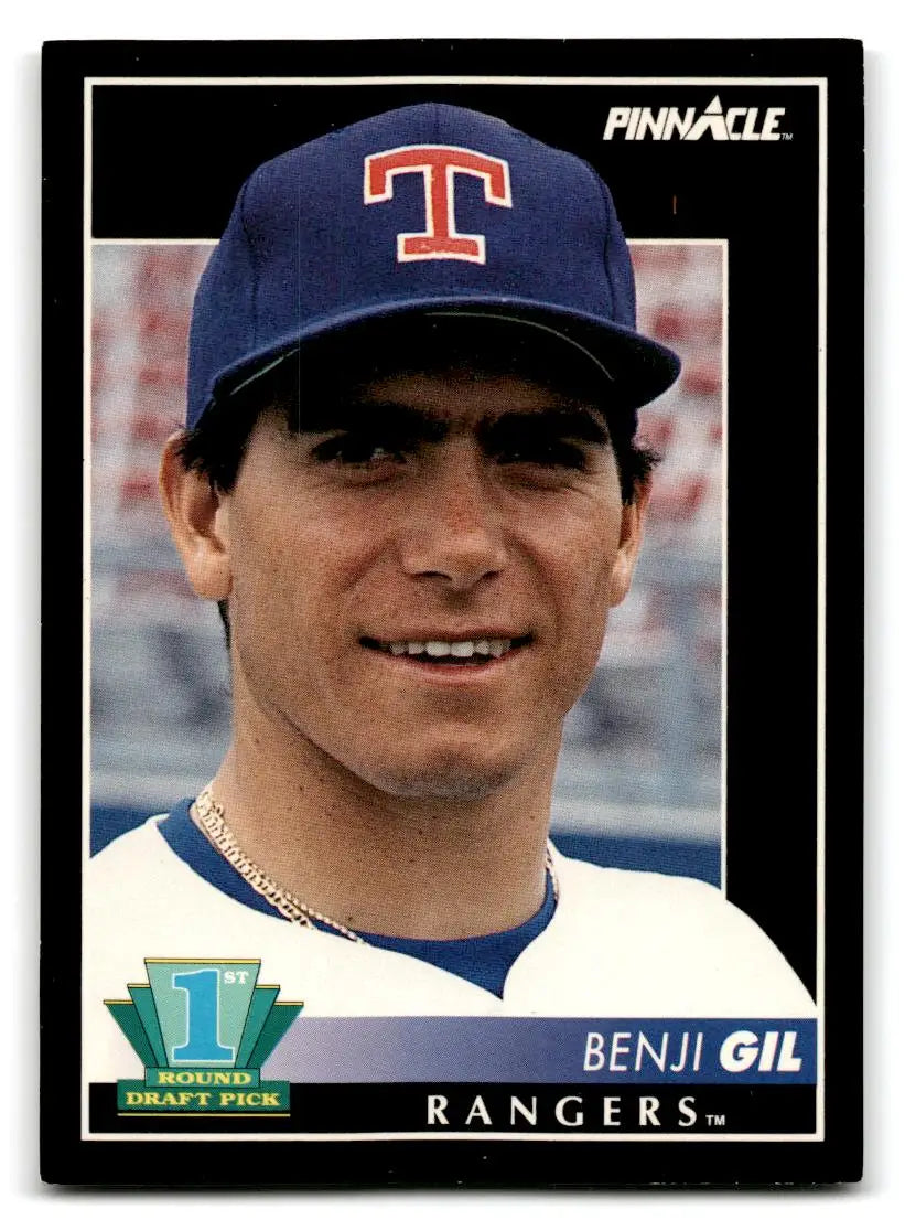 1992 Pinnacle #302 Benji Gil - Baseball Card Single