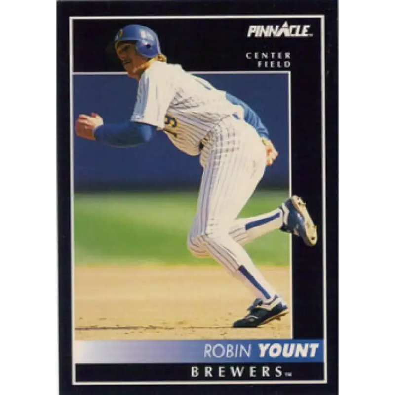1992 Pinnacle #38 Robin Yount EX Milwaukee Brewers Baseball Card - Baseball Card Single