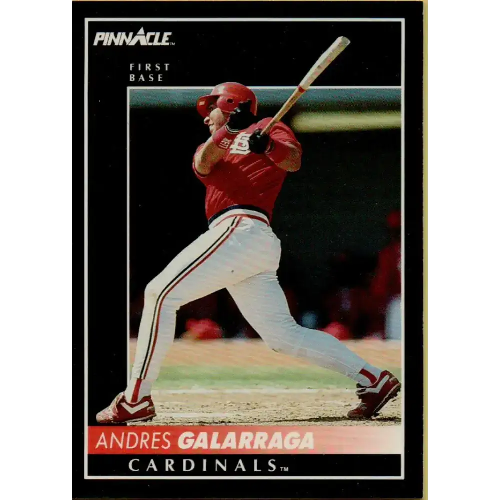 1992 Pinnacle #381 Andres Galarraga EX St. Louis Cardinals Baseball Card - Baseball Card Single