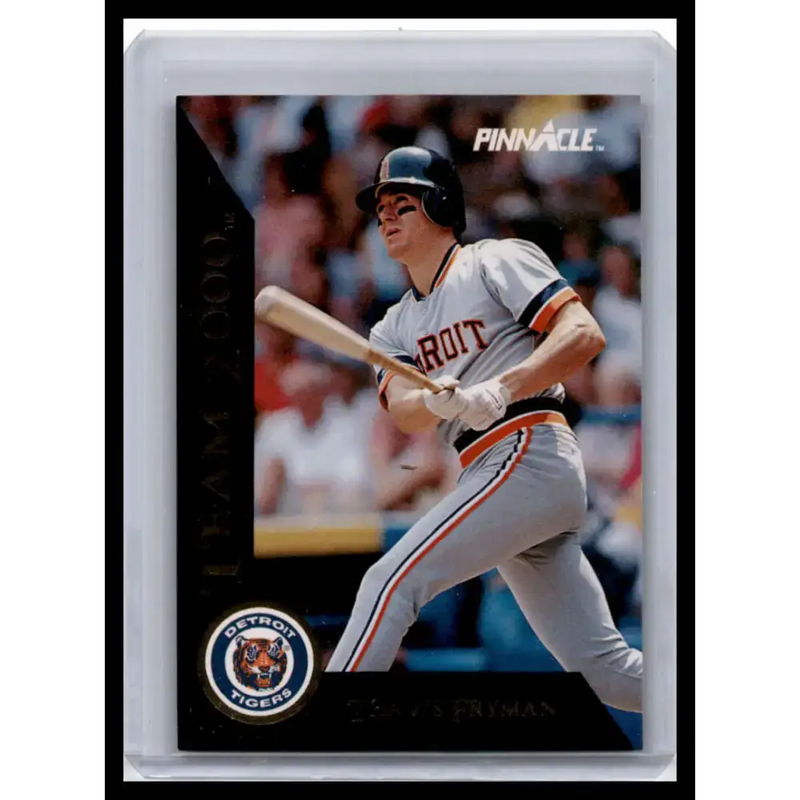 1992 Pinnacle #4 Travis Fryman NM-MT Detroit Tigers Baseball Card - Baseball Card Single