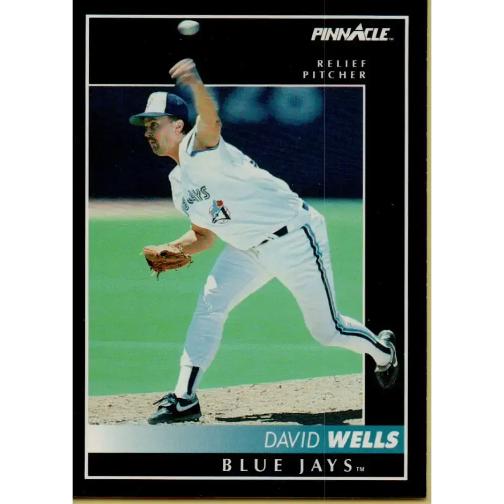 1992 Pinnacle #431 David Wells EX Toronto Blue Jays Baseball Card - Baseball Card Single