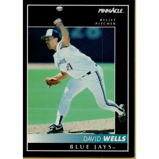 1992 Pinnacle #431 David Wells EX Toronto Blue Jays Baseball Card - Baseball Card Single