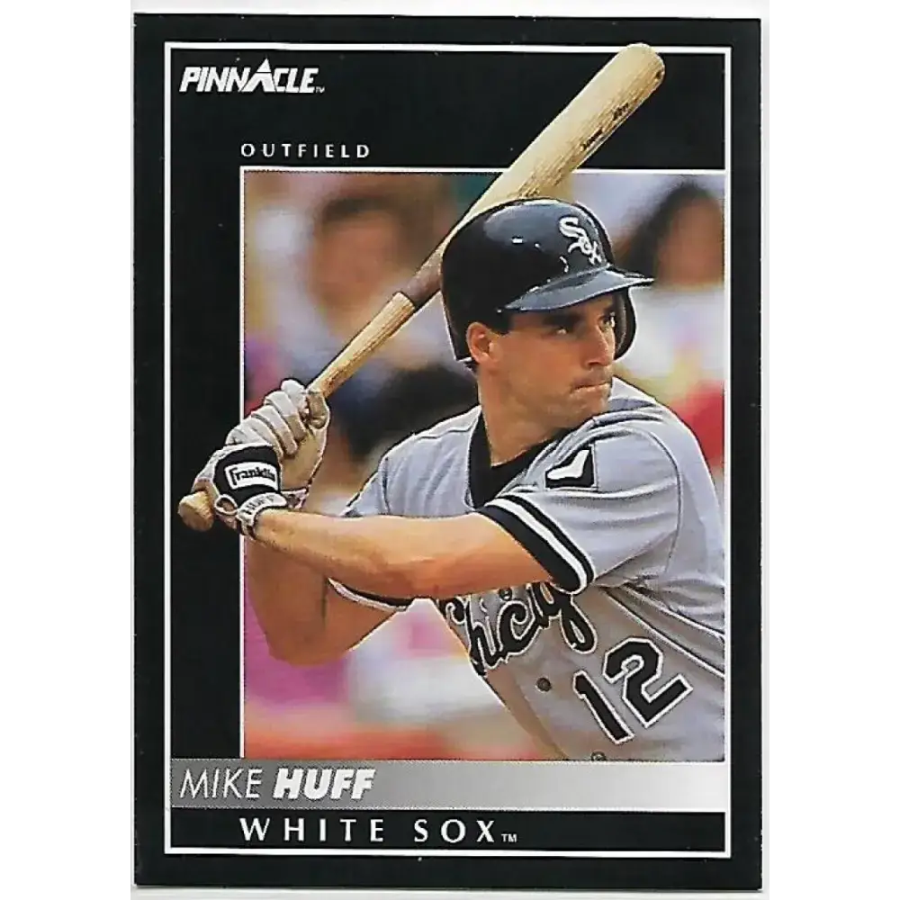 1992 Pinnacle #485 Mike Huff EX Chicago White Sox Baseball Card - Baseball Card Single