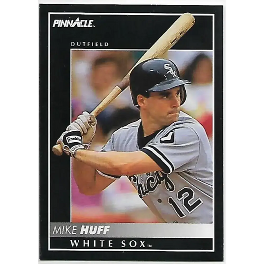 1992 Pinnacle #485 Mike Huff EX Chicago White Sox Baseball Card - Baseball Card Single