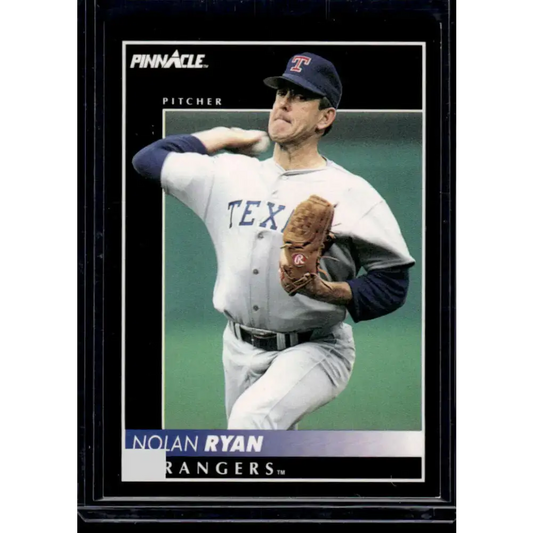 1992 Pinnacle #50 Nolan Ryan Texas Rangers NM-MT Baseball Card