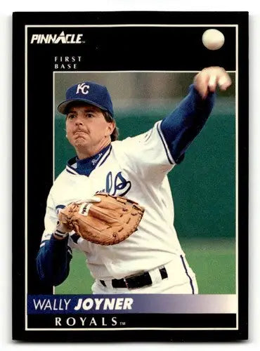 1992 Pinnacle #537 Wally Joyner Kansas City Royals Baseball Cards EX ID:64442 - Baseball Card Single