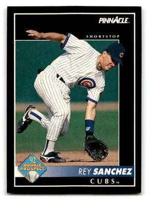 1992 Pinnacle #550 Rey Sanchez - Baseball Card Single