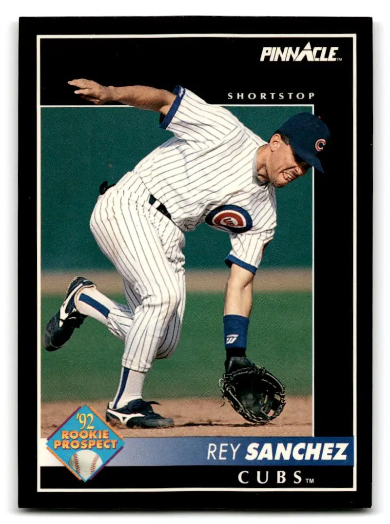 1992 Pinnacle #550 Rey Sanchez - Baseball Card Single