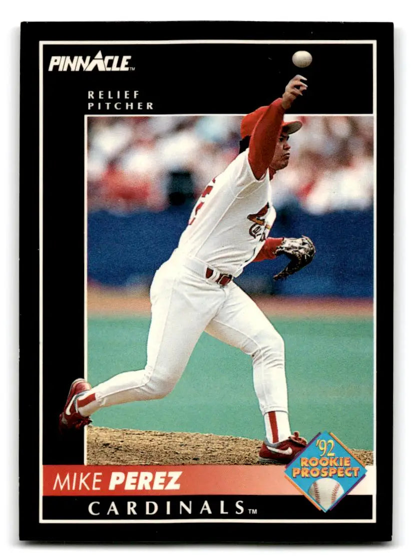 1992 Pinnacle #565 Mike Perez - Baseball Card Single