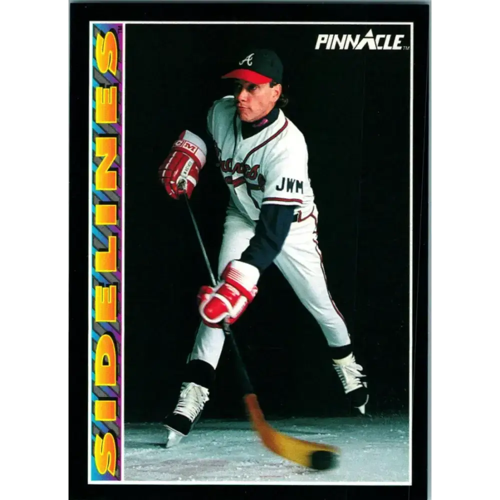 1992 Pinnacle #594 Tom Glavine EX Atlanta Braves Baseball Card - Baseball Card Single