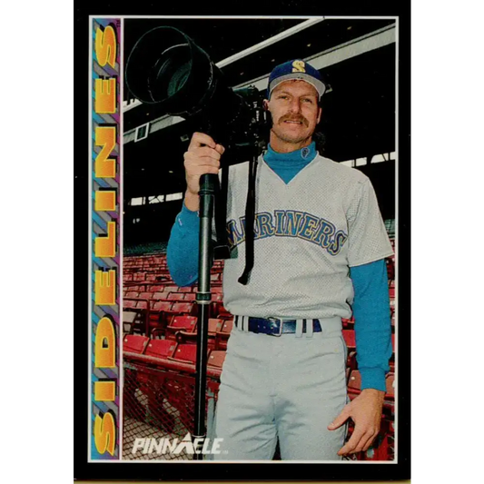 1992 Pinnacle #595 Randy Johnson EX Seattle Mariners Baseball Card - Baseball Card Single