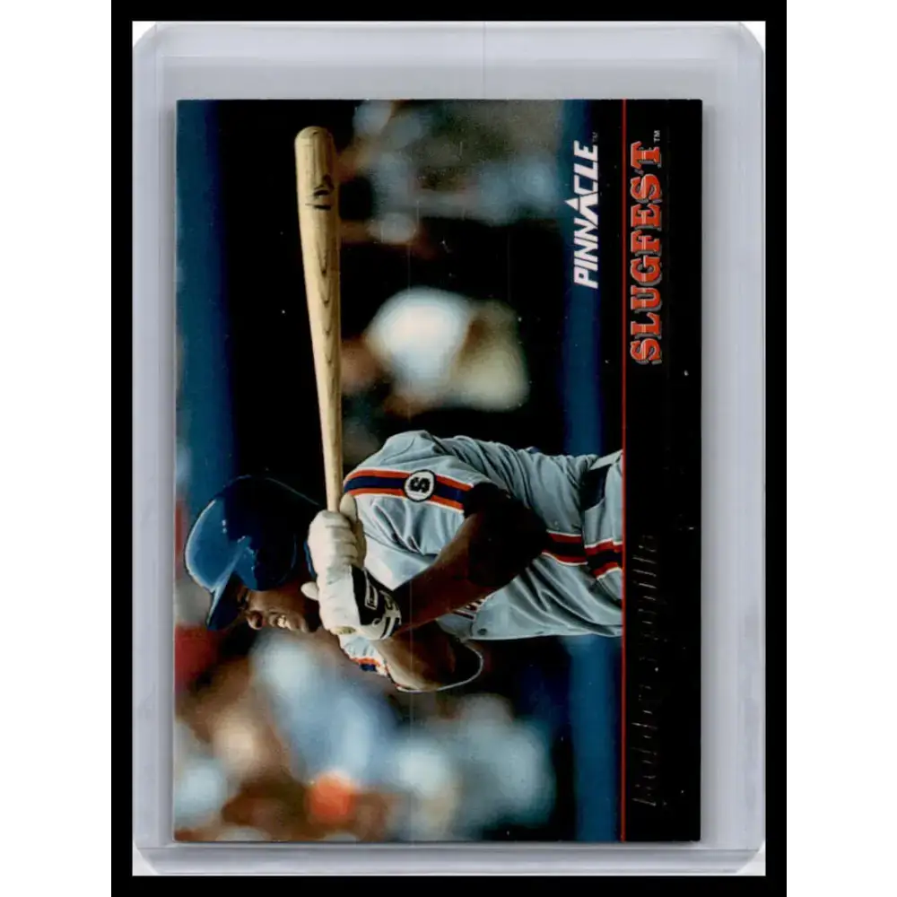 1992 Pinnacle #6 Bobby Bonilla NM-MT New York Mets Baseball Card - Baseball Card Single