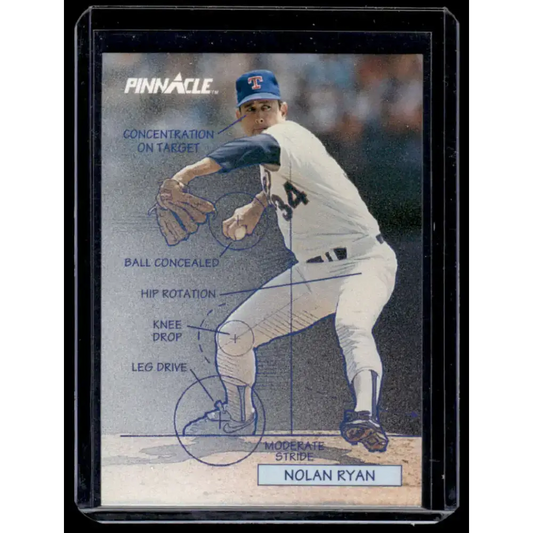 1992 Pinnacle #618 Nolan Ryan Texas Rangers NM-MT Baseball Card