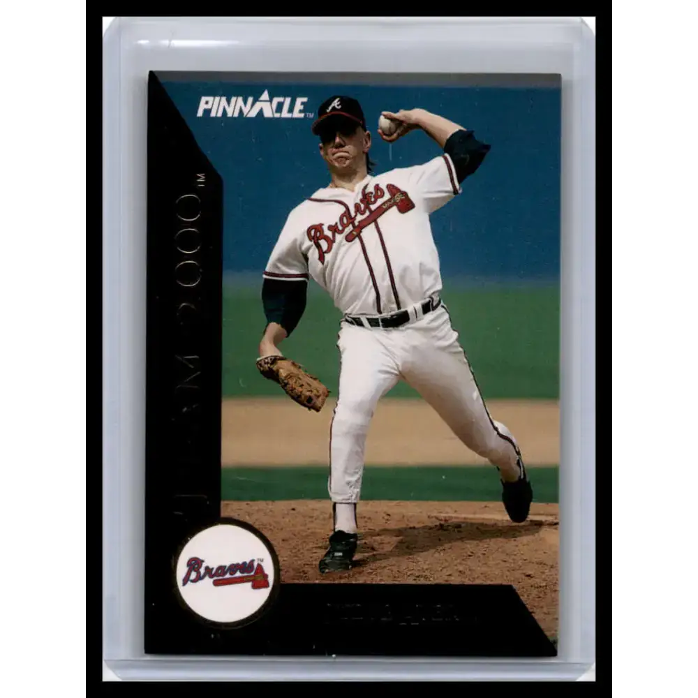 1992 Pinnacle #66 Steve Avery NM-MT Atlanta Braves Baseball Card - Baseball Card Single