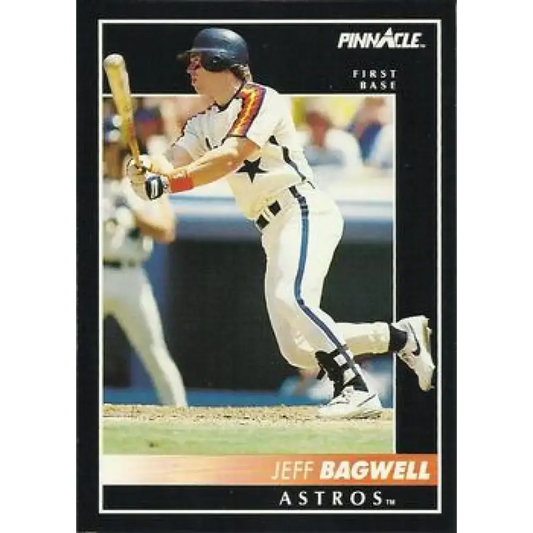 1992 Pinnacle #70 Jeff Bagwell EX Houston Astros Baseball Card - Baseball Card Single