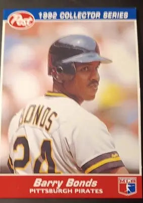 1992 Post - Barry Bonds #15. Pittsburgh Pirates. NRMT+ - Baseball Card Single
