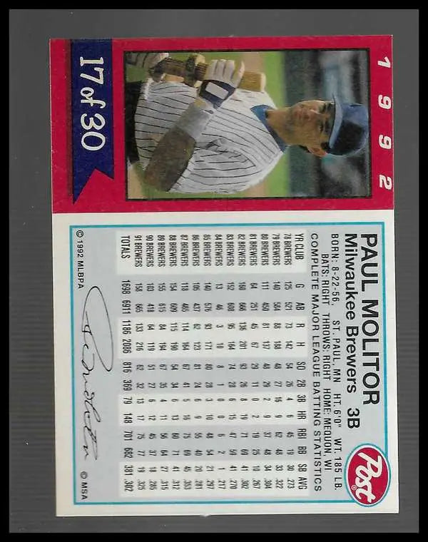 1992 Post Cereal #10 Darryl Strawberry Near Mint - Baseball Card Single