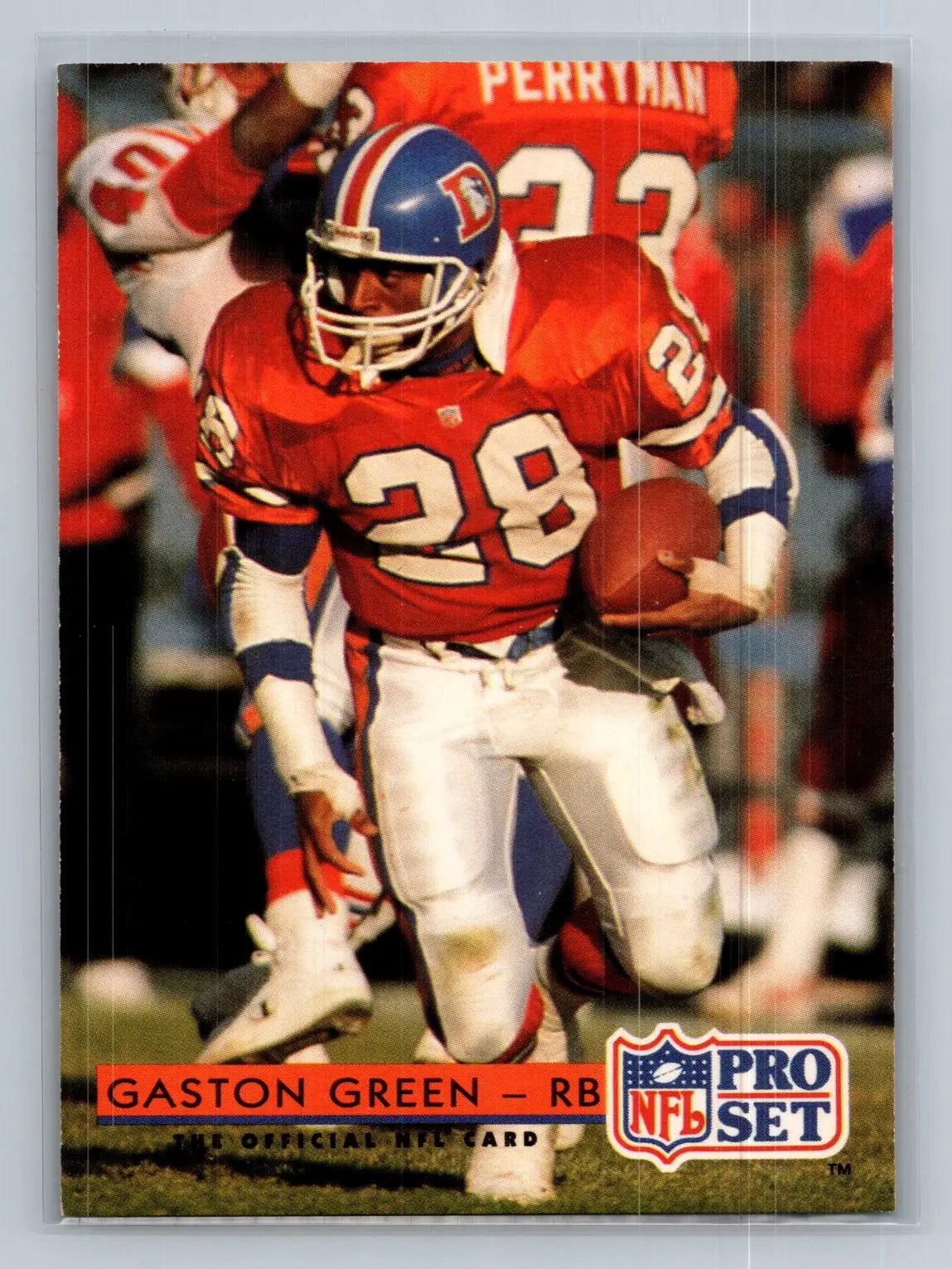 1992 Pro Set #156 Gaston Green Denver Broncos - Football Card Single
