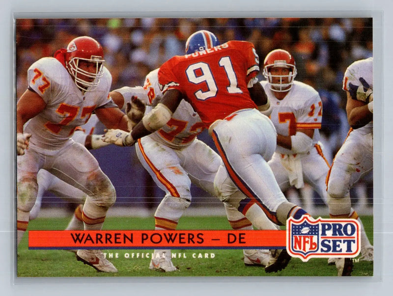 1992 Pro Set #159 Warren Powers Denver Broncos - Football Card Single