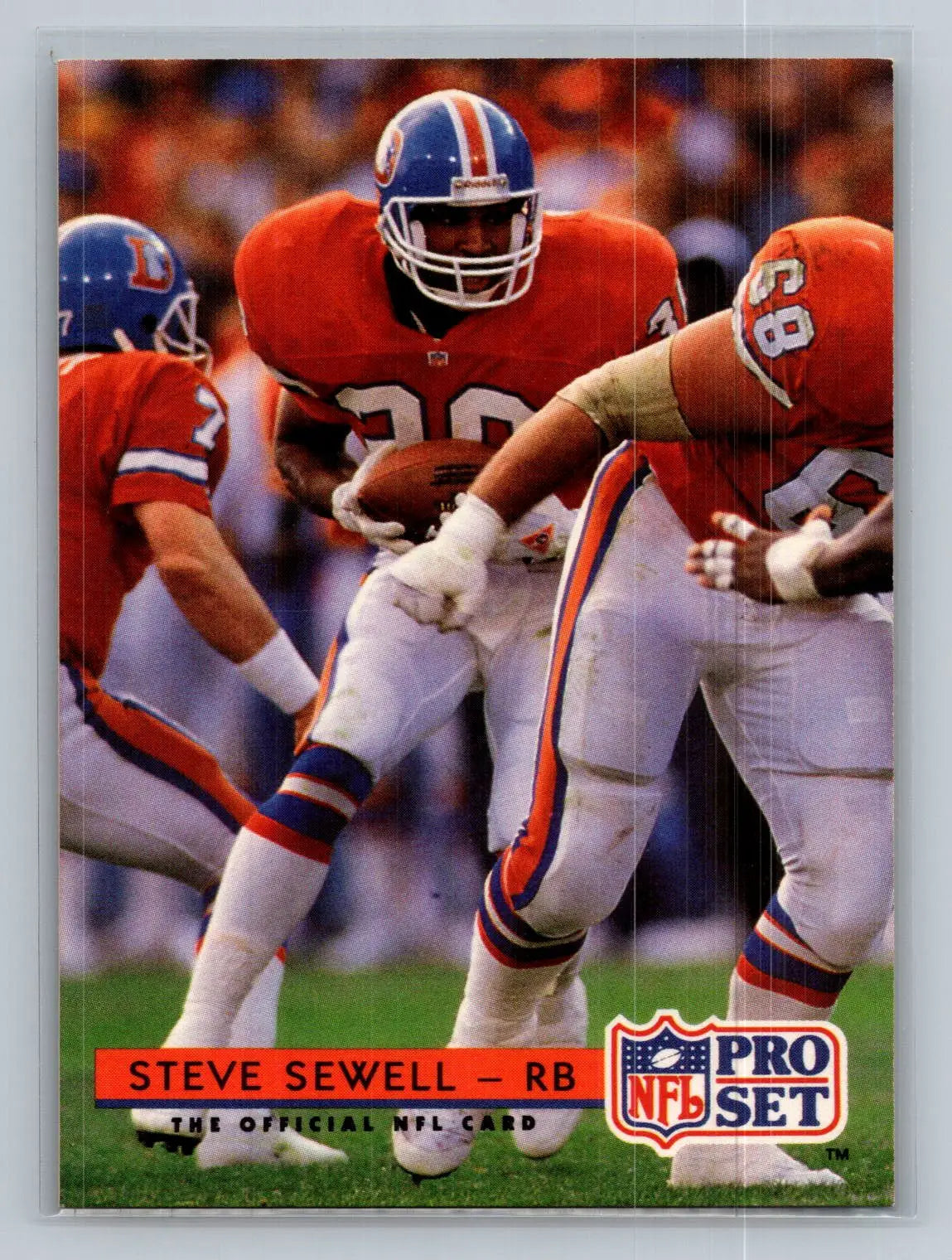 1992 Pro Set #160 Steve Sewell Denver Broncos - Football Card Single
