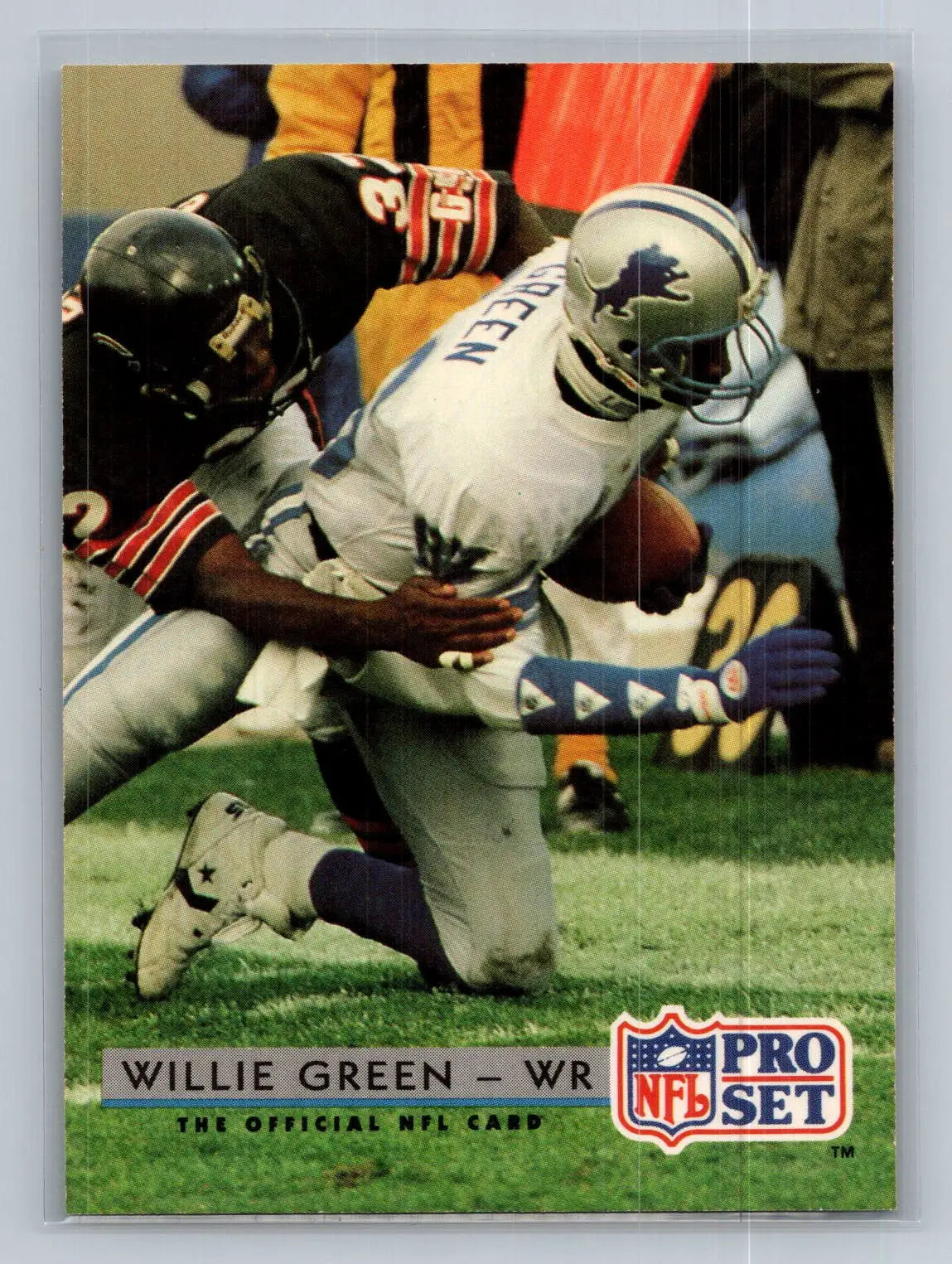 1992 Pro Set #167 Willie Green Detroit Lions - Football Card Single